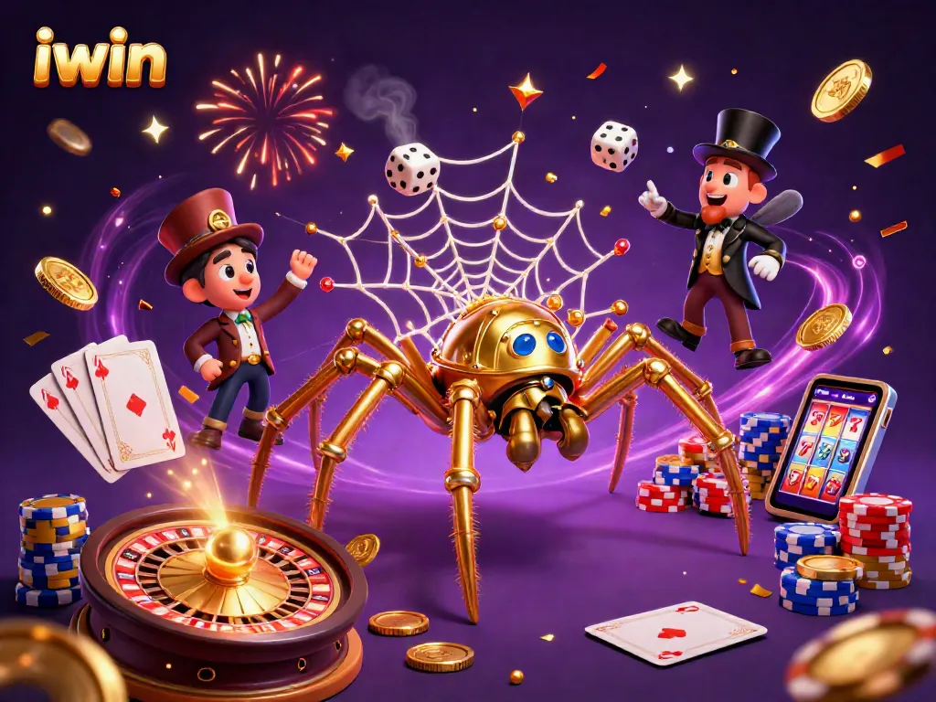 Immerse in iwin's exciting slot experience with vibrant designs, steampunk characters, and dynamic casino elements.