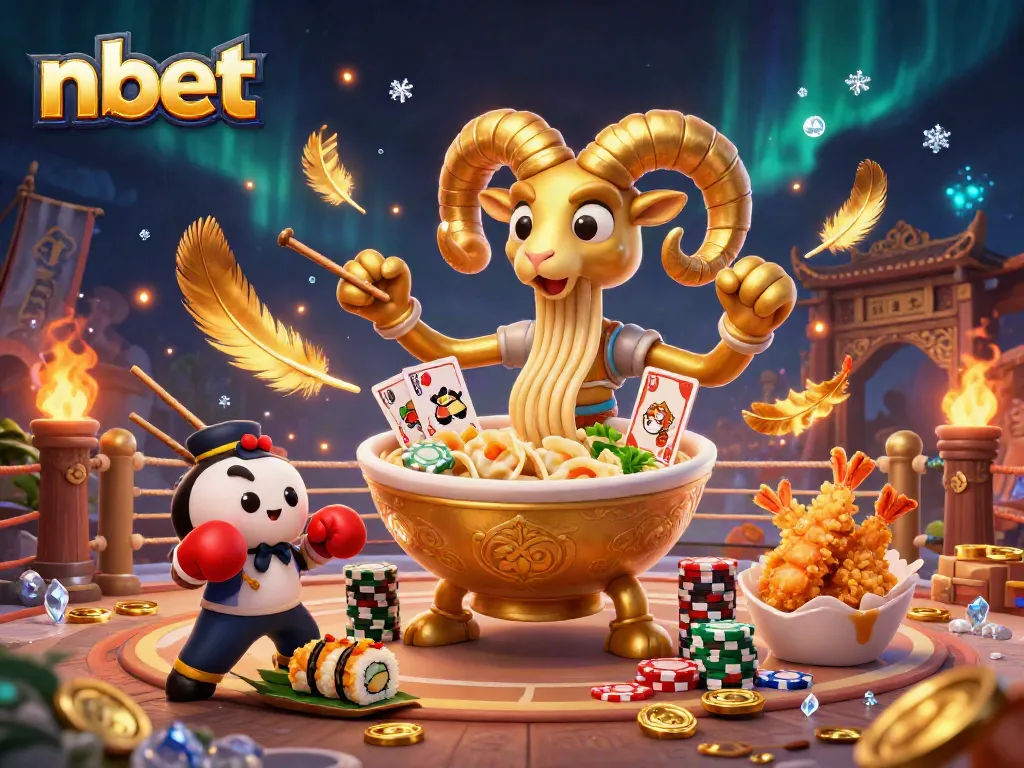 Engage in thrilling gameplay with nbet's colorful 3D casino characters and elements.