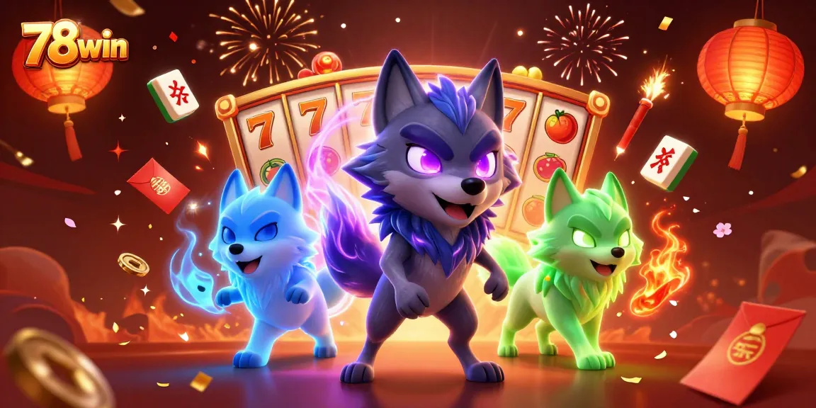 Engage with the vibrant 78win casino experience featuring shadow wolves and rich game elements.