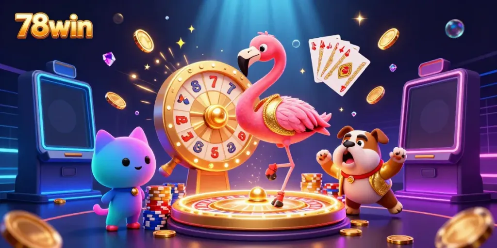 Experience thrilling moments at 78win with vibrant casino games and exciting prizes.