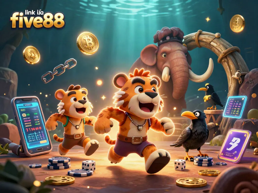 Engagingly win at link vào five88 with vivid casino action featuring prehistoric characters.
