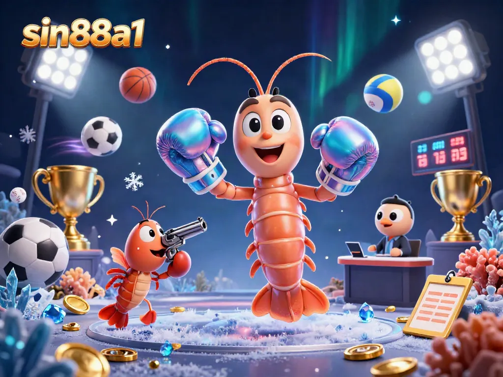 Experience exciting wins at sin88a1 with vibrant sports betting and animated game elements.