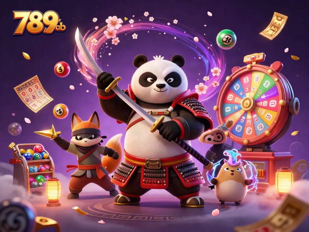 Experience thrilling gameplay with 789club's vibrant lottery elements and 3D anime characters.