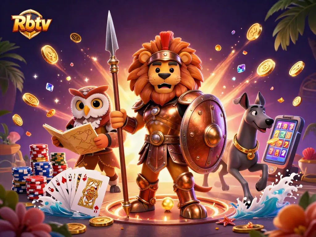 Mendapatkan keuntungan dari Rbtv dengan berbagai permainan kasino menyerang yang menakjubkan dan gemerlap koin emas.