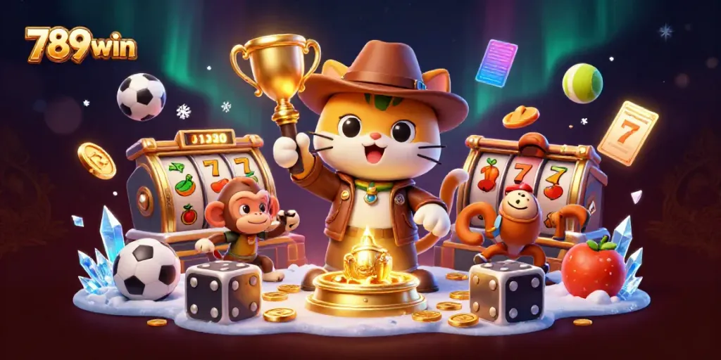 Experience thrilling slot action at 789win with cat explorer uncovering golden artifacts and jackpot excitement.